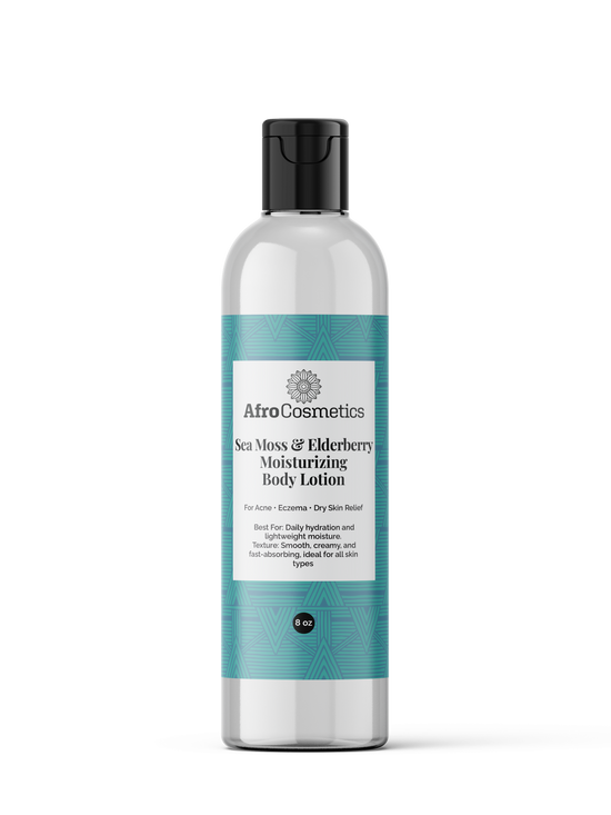 Sea Moss & Elderberry – Moisturizing Body Lotion (8 oz)
