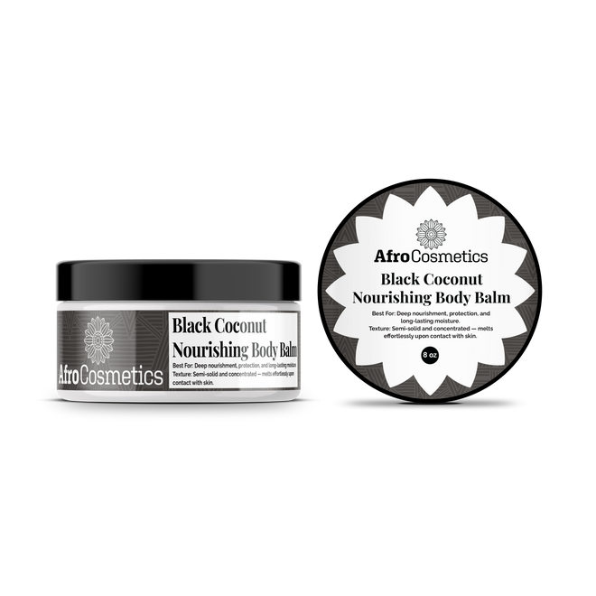 Black Coconut – Nourishing Body Balm (8 oz)