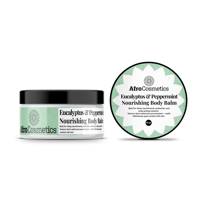 Eucalyptus & Peppermint – Nourishing Body Balm (8 oz)