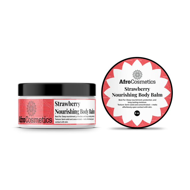 Strawberry – Nourishing Body Balm (8 oz)