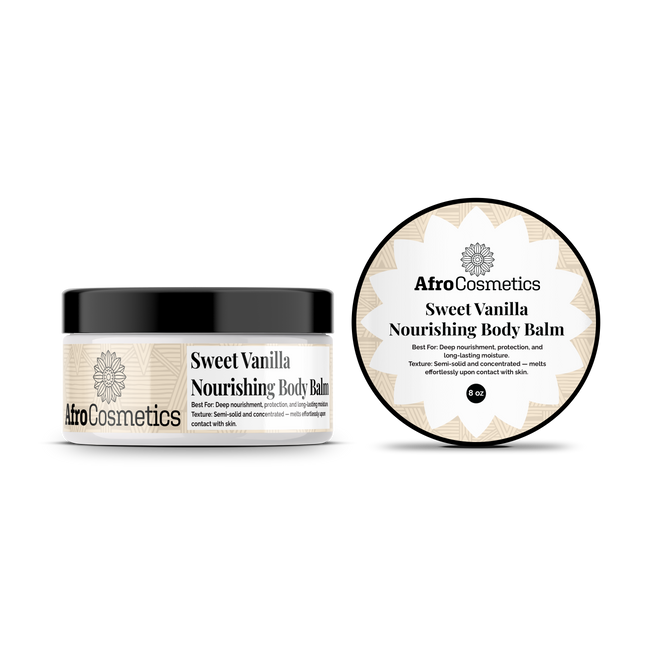 Sweet Vanilla – Nourishing Body Balm (8 oz)