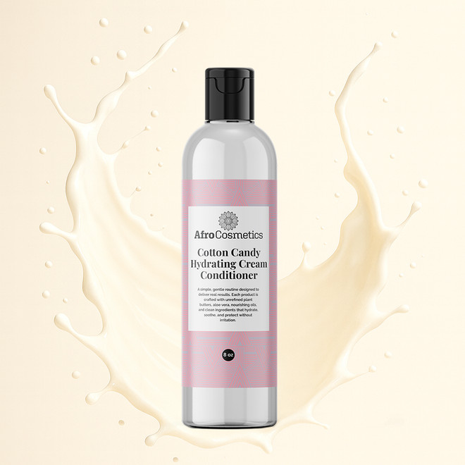 Hydrating Cream Conditioner – Cotton Candy (8 oz)