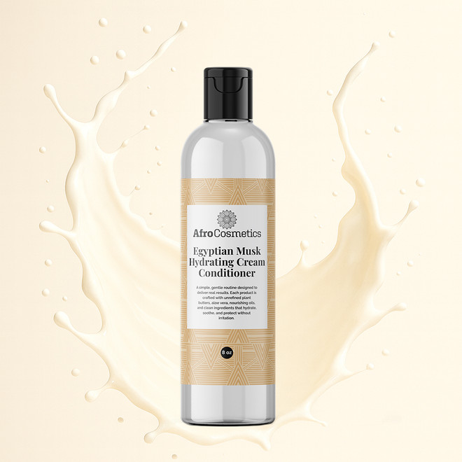Hydrating Cream Conditioner – Egyptian Musk (8 oz)