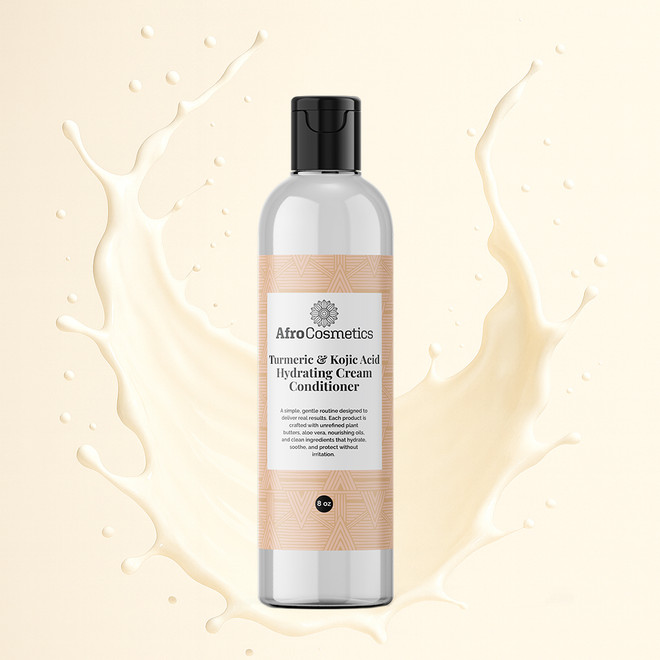Hydrating Cream Conditioner – Turmeric & Kojic Acid  (8 oz)