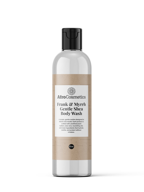 Gentle Shea Body Wash – Frank & Myrrh (8 oz)