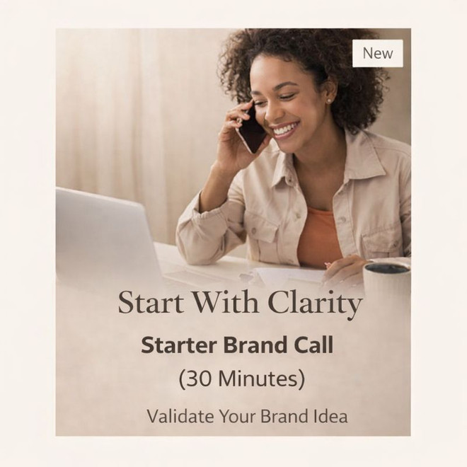 Starter Brand Call (30 Minutes)