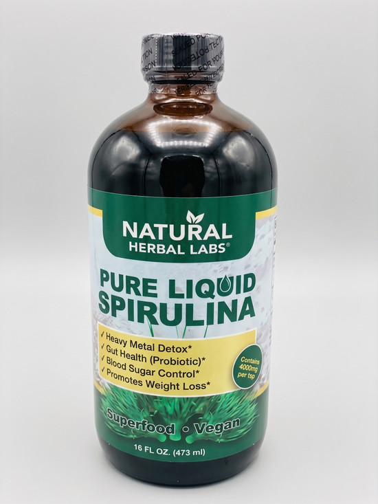 Spirulina Liquid Bitters  16 oz Bottle