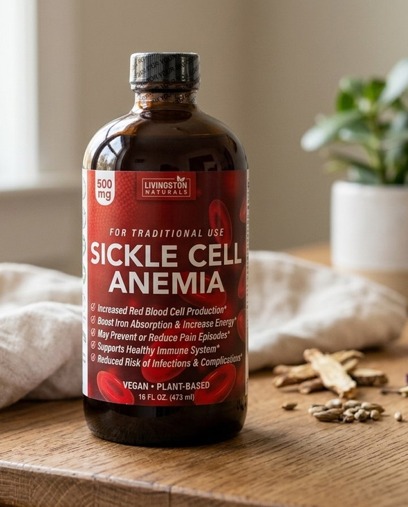 Sickle Cell Anemia Livingston Natural Bitter 16 oz Bottle