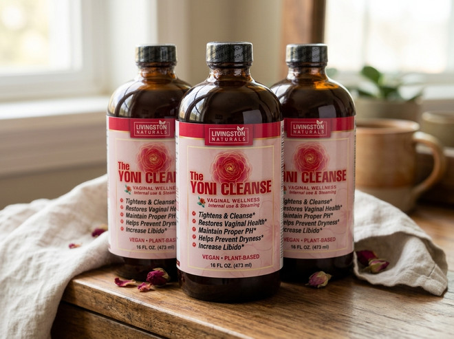 Yoni Cleanse by Livingston Natural 16 oz Bottle (Pack of 3)