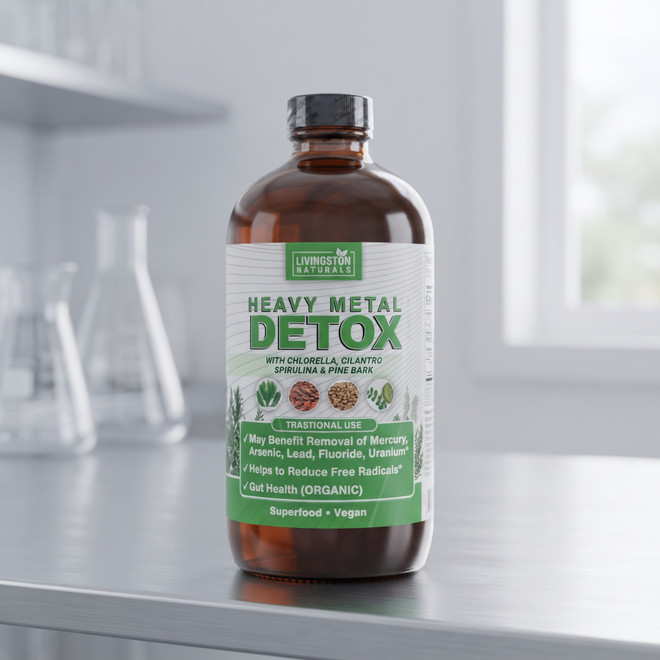 Heavy Metal Detox by Livingston Natural 16 oz Bottle