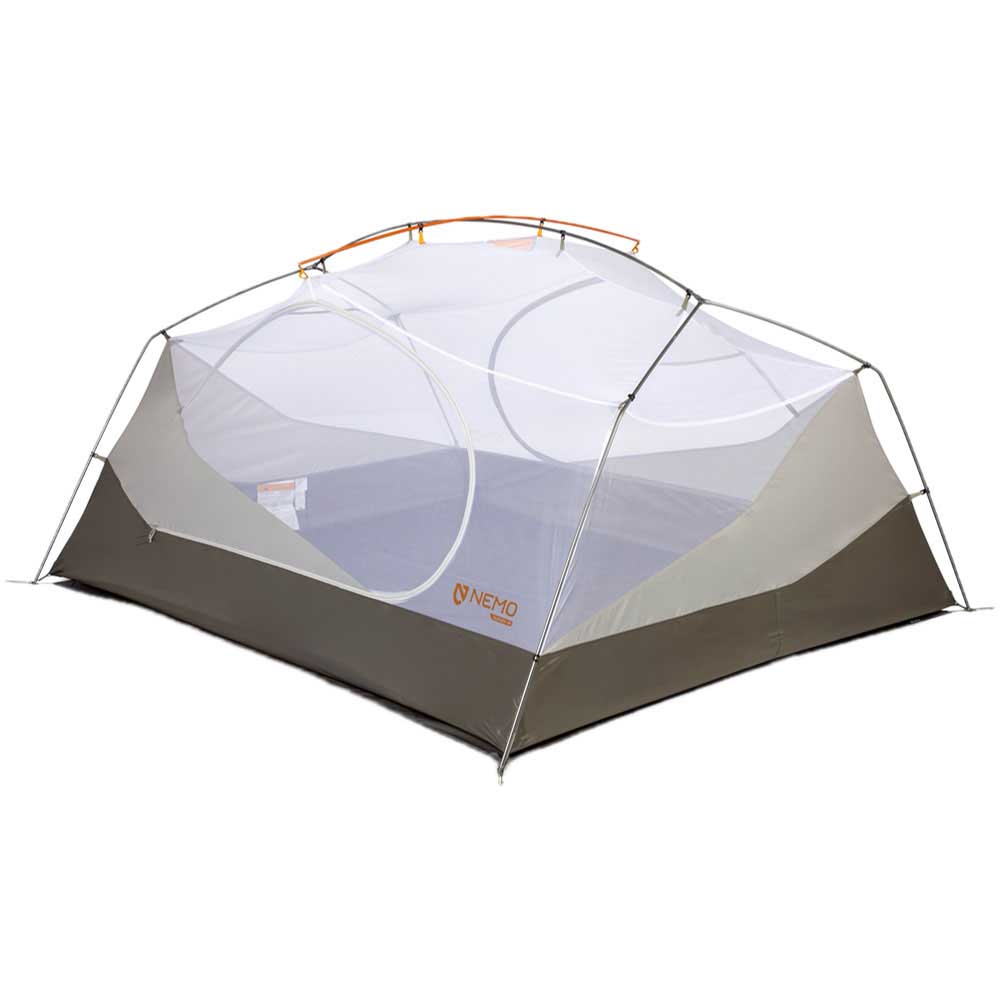 NEMO Aurora 3 Person Tent & Footprint - Fog/Smokey Olive NEMO Aurora 3 Person Tent & Footprint - Fog/Smokey Olive
