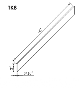 RTA - HB TK8 (4-1/2'' x 96'')