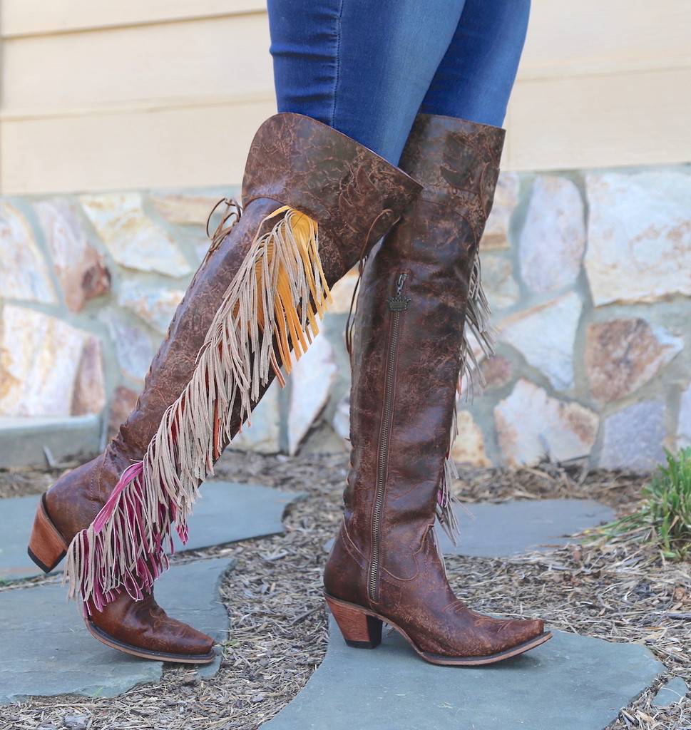 Lane Spirit Animal Brown JG0022A Boots