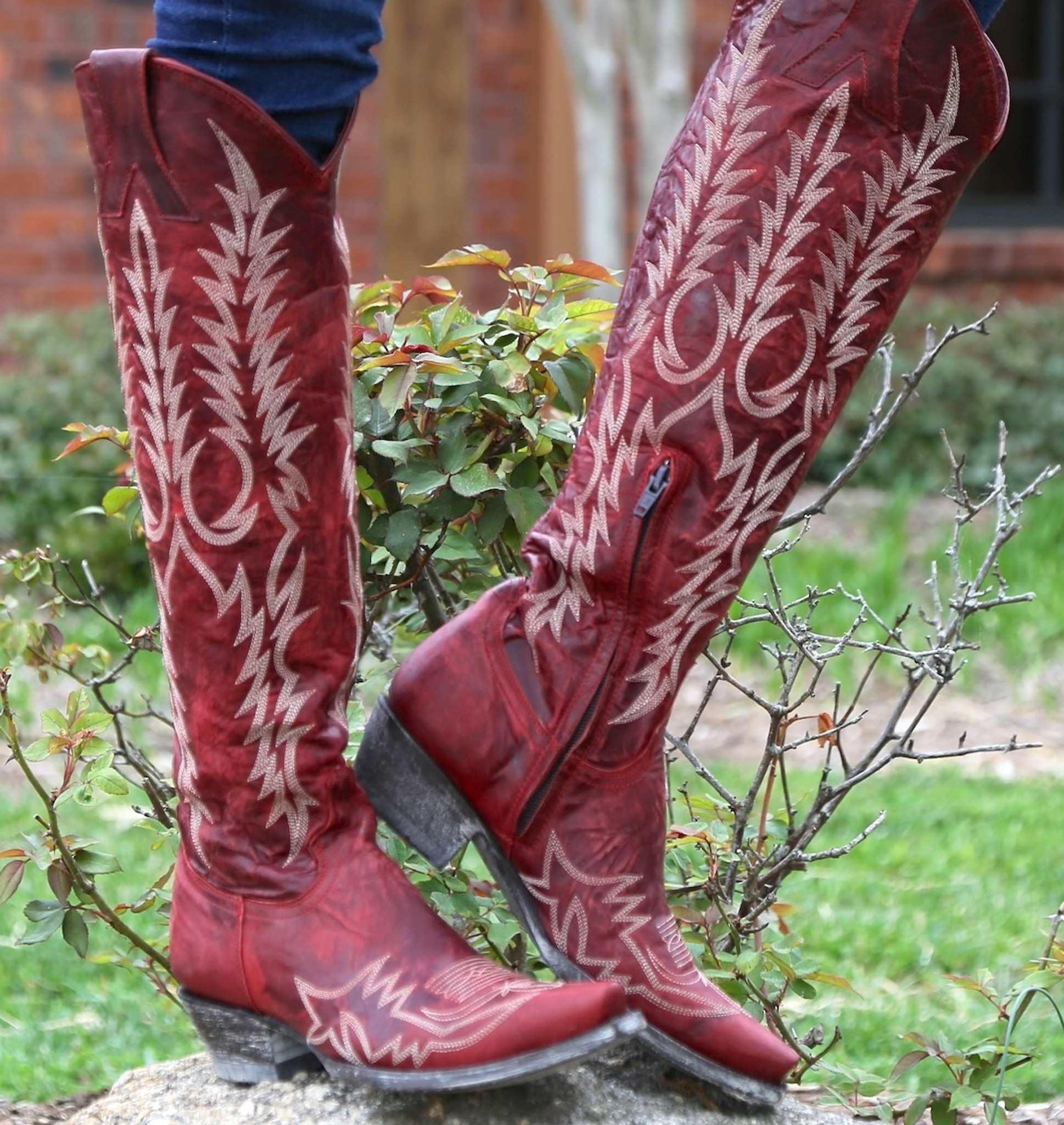 Old Gringo Mayra Red Boots L1213-1 