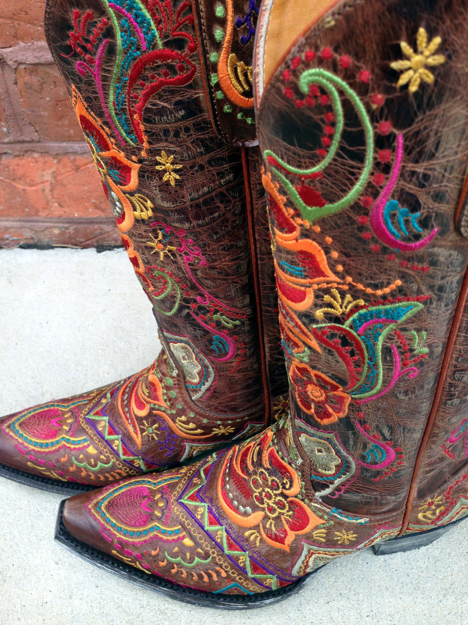 old gringo embroidered boots