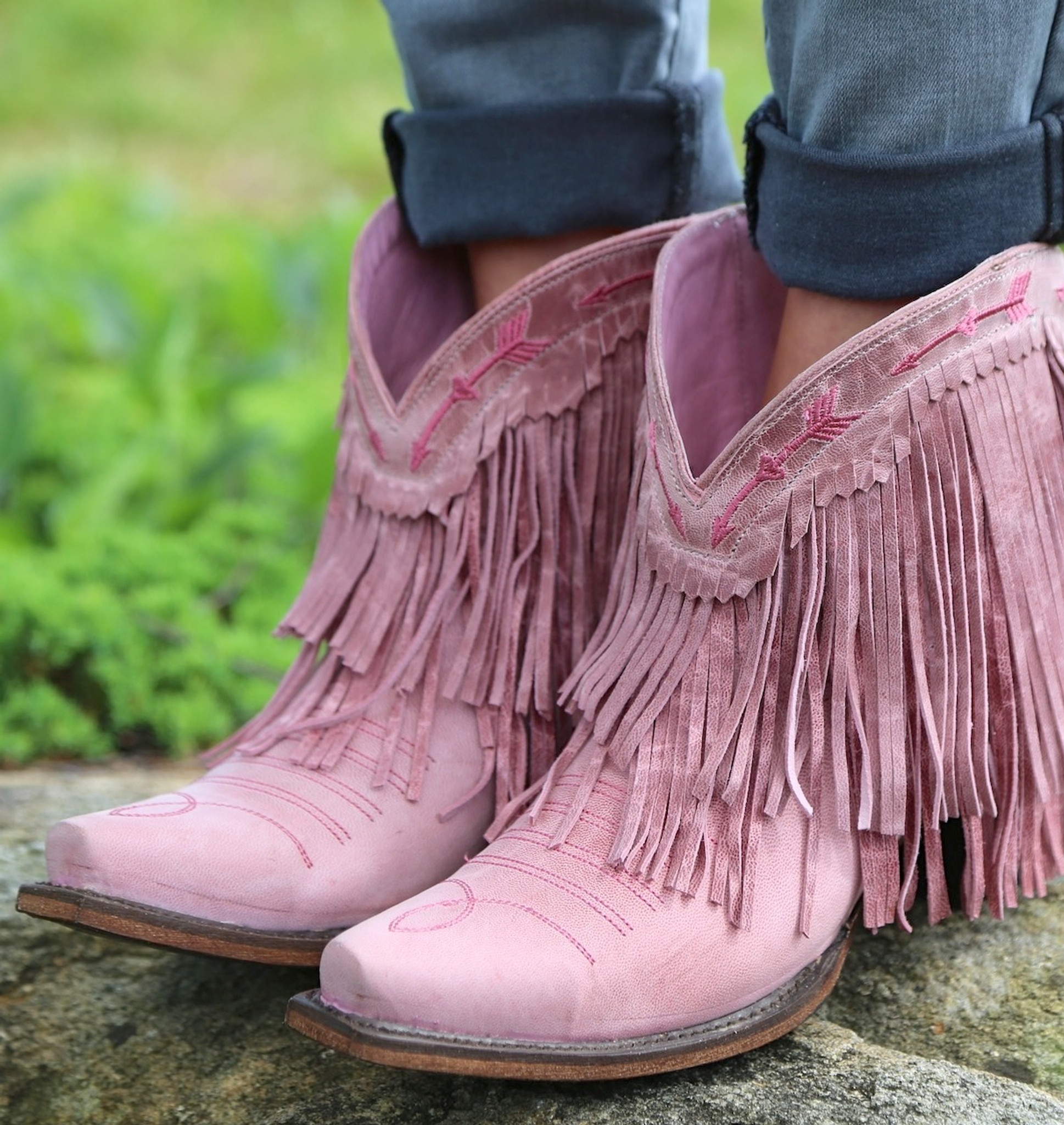 Junk Gypsy by Lane Spitfire Rose Pink JG0007G Boots