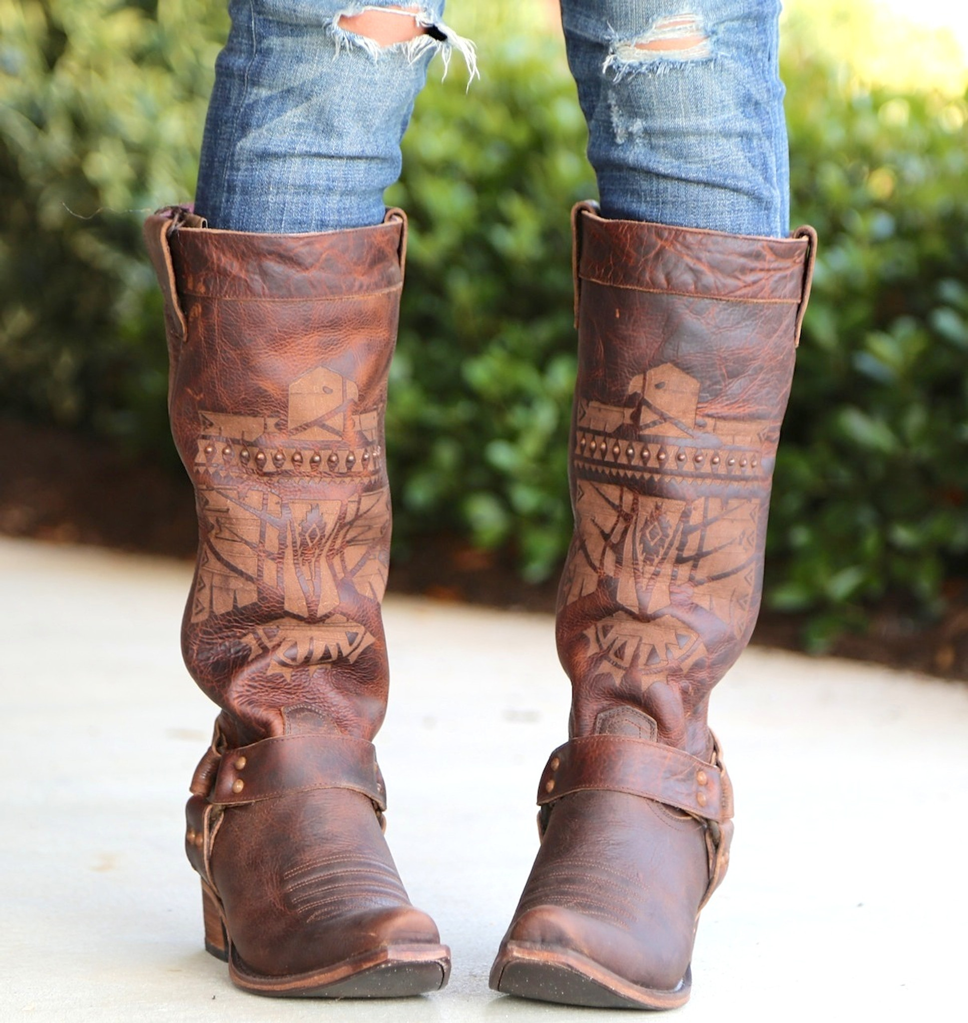 junk gypsy cowboy boots