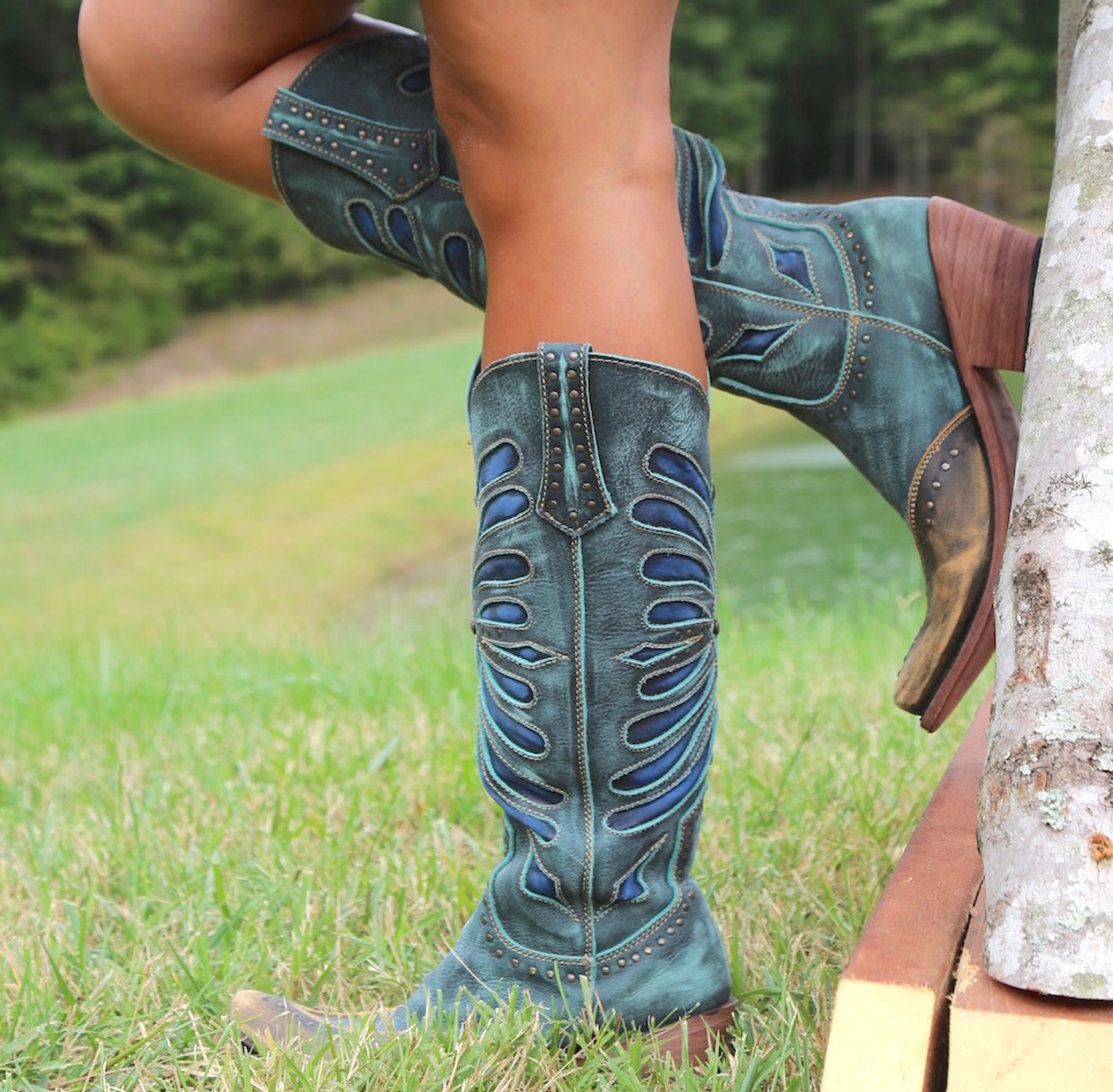 Liberty Black America Tan Lace Up Boot LB71165