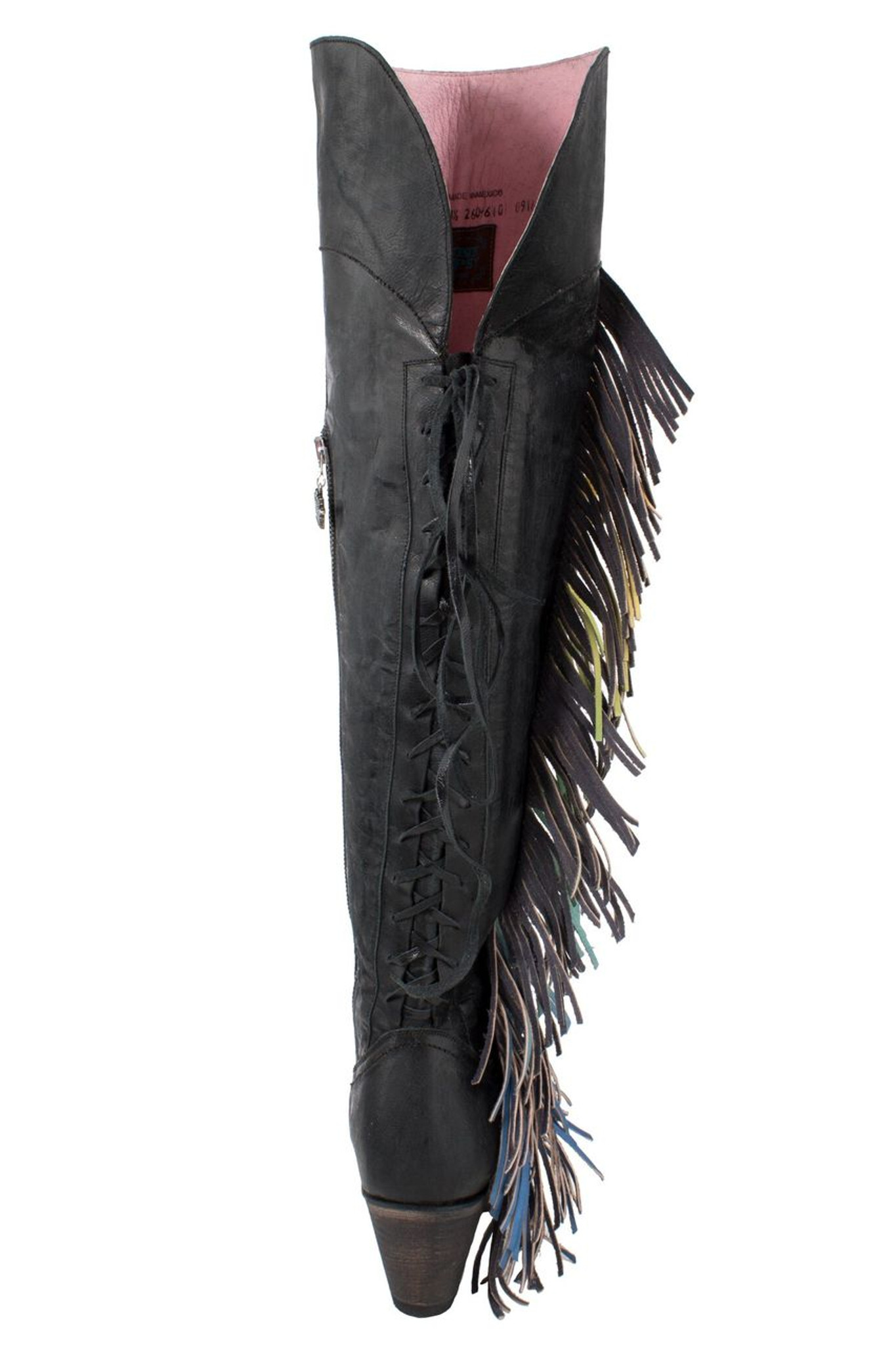 Junk Gypsy By Lane Spirit Animal Black JG0022B Boots   JG0022B Heel Lace  55496.1523281285 