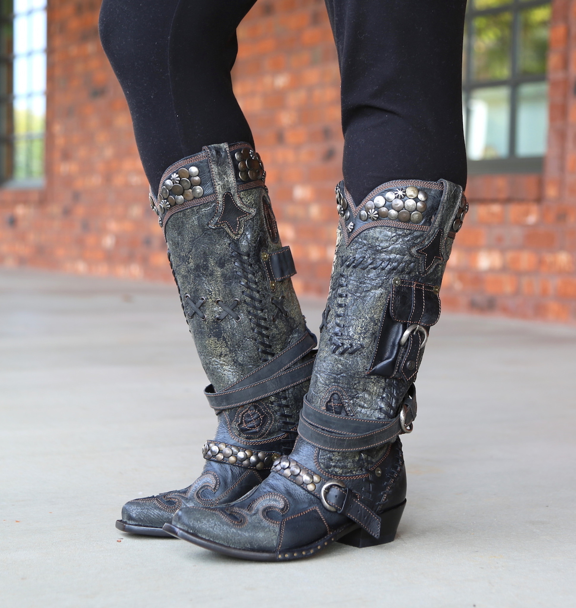 double d ranch frontier trapper boots
