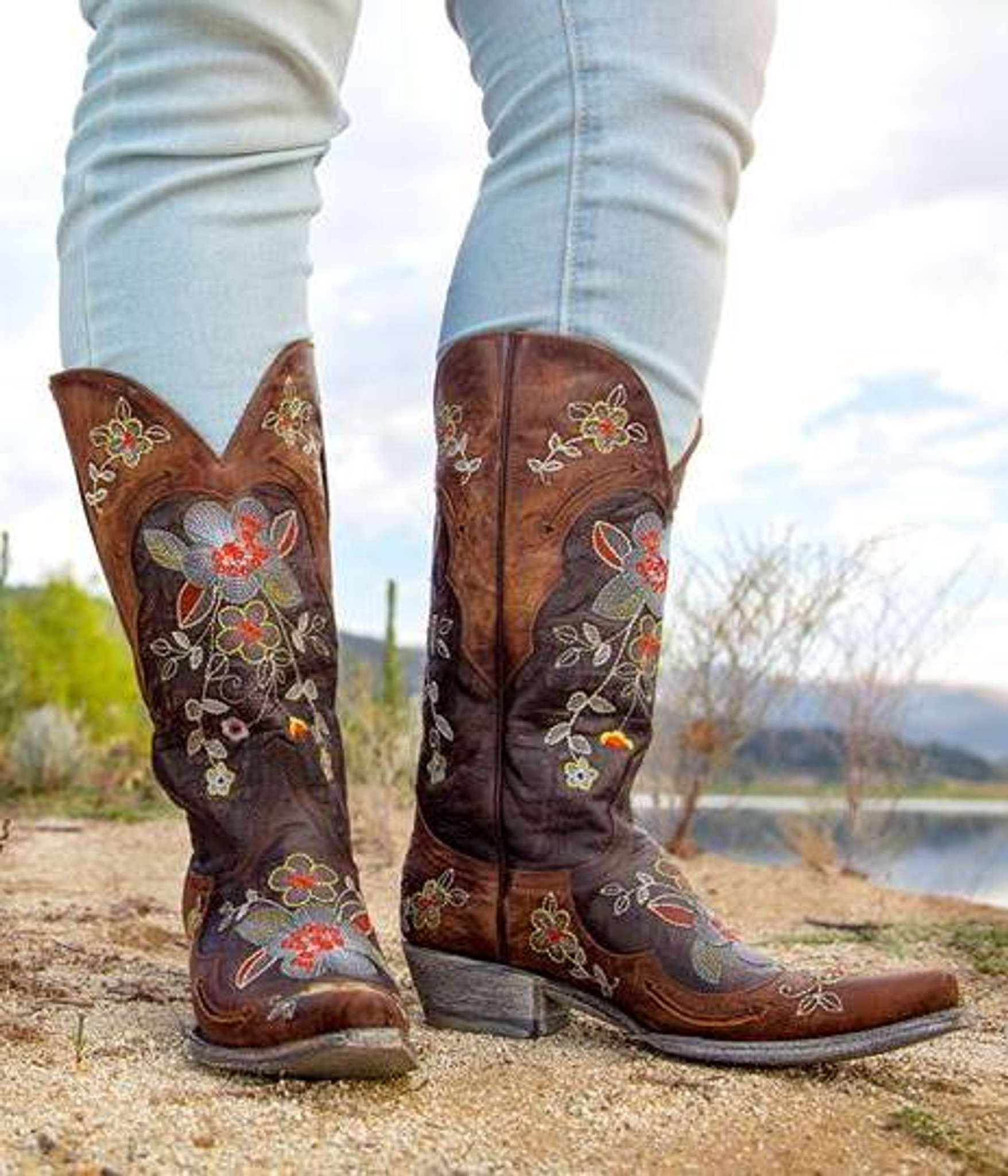 Old Gringo Bonnie Brass Relaxed Fit L649-1 Cowgirl Boots