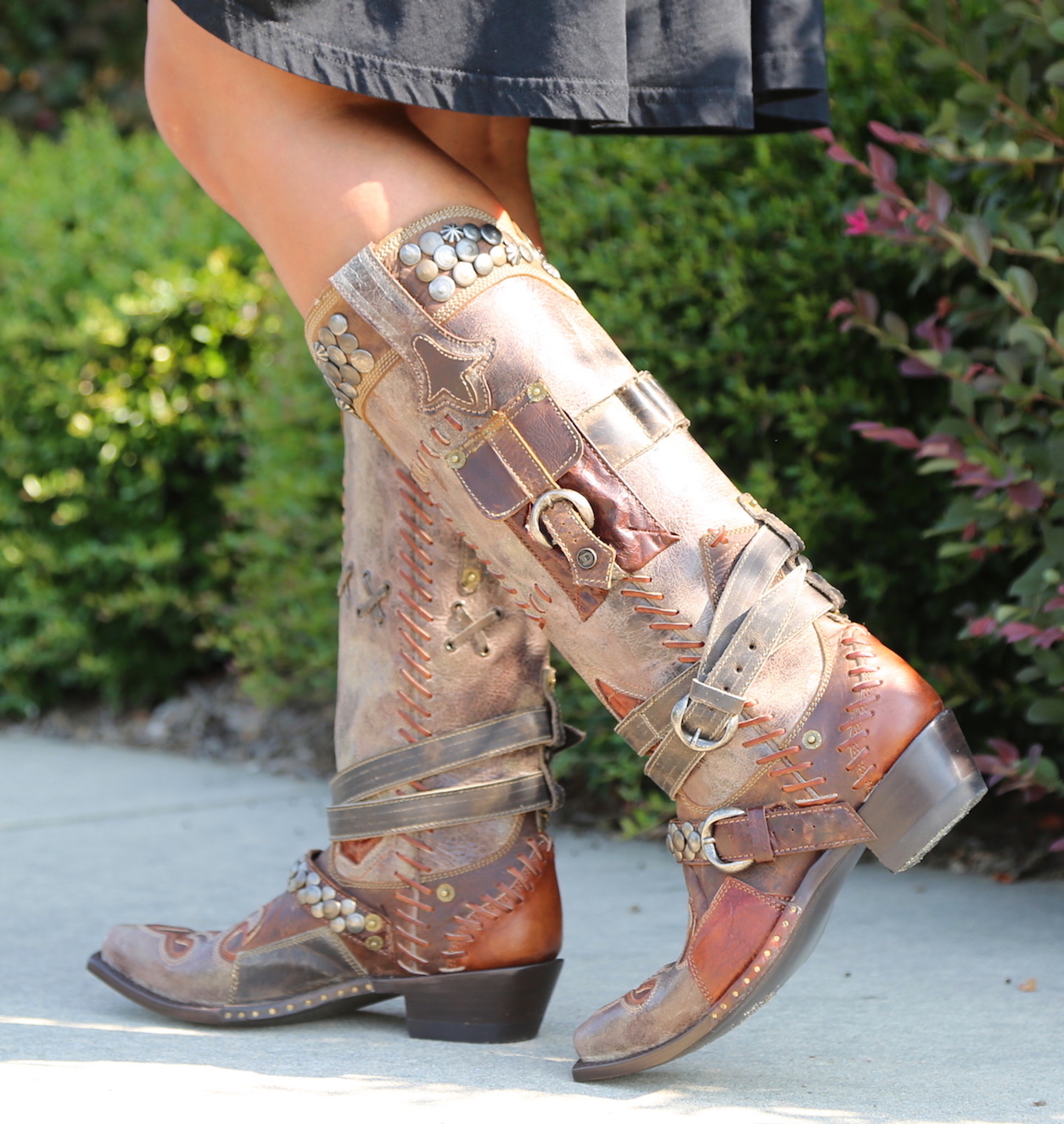 double d ranch frontier trapper boots