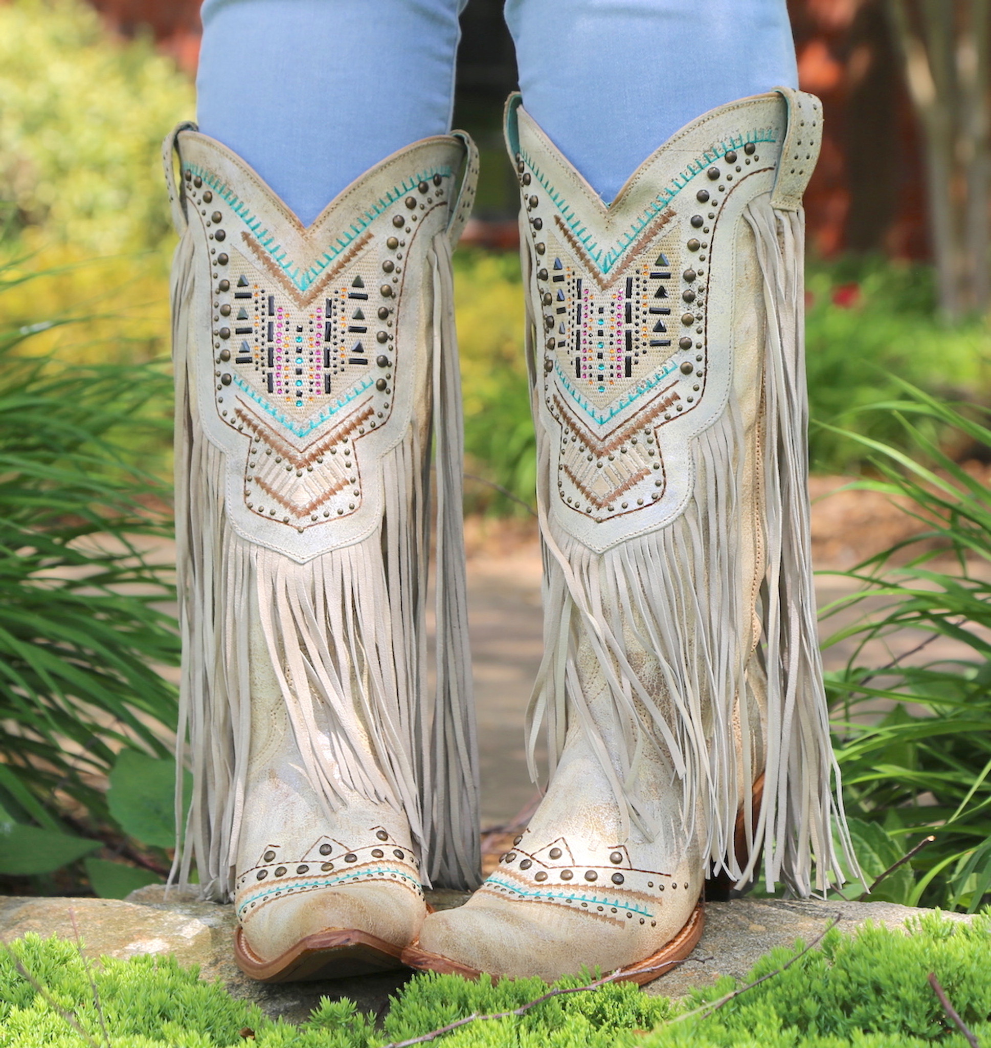 corral fringe boots