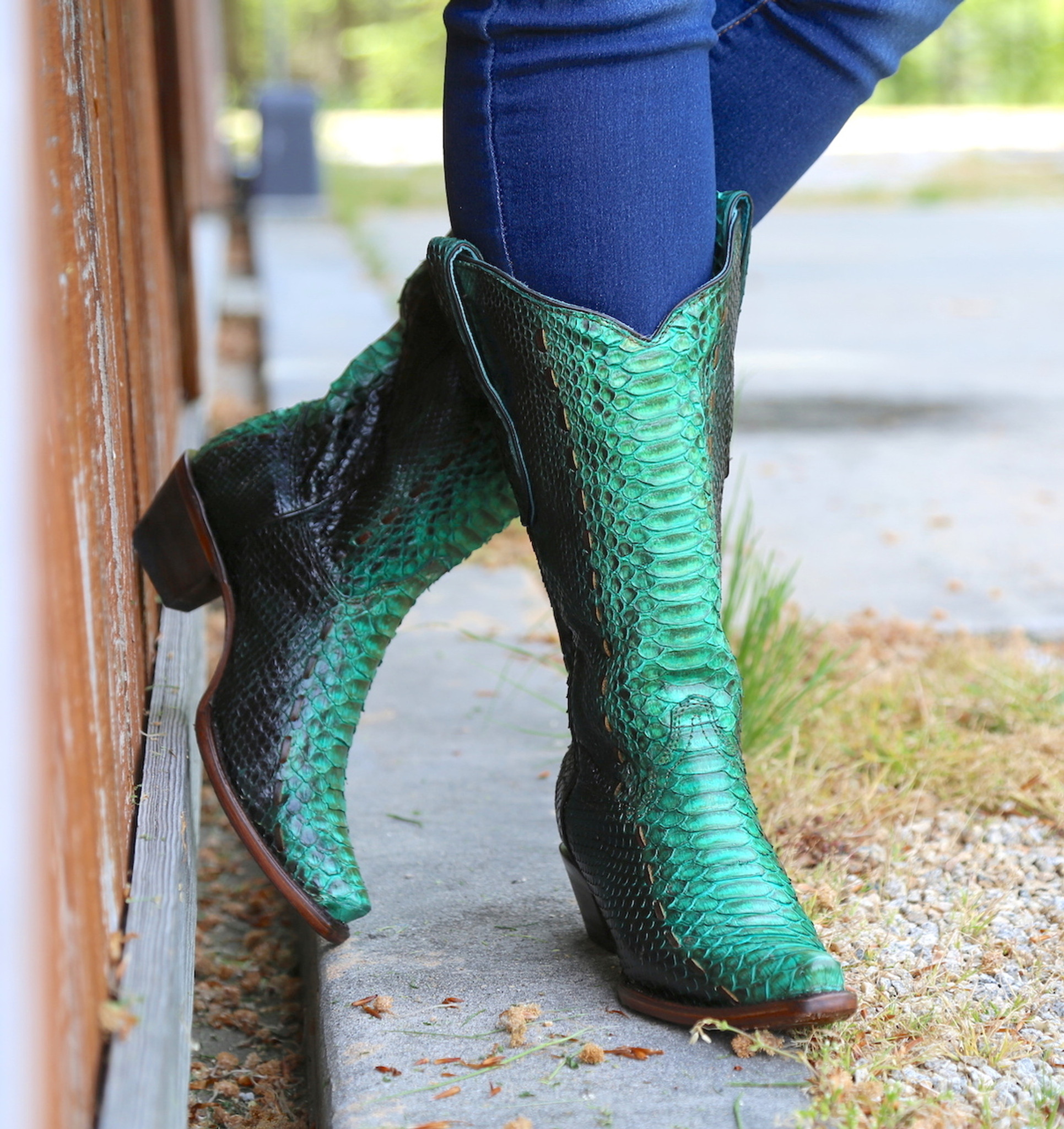 corral turquoise booties