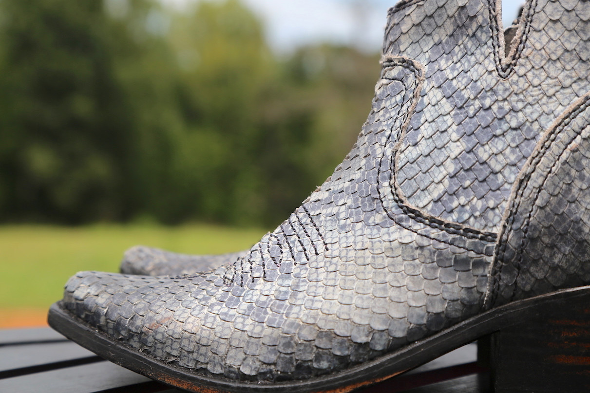 liberty black python boots