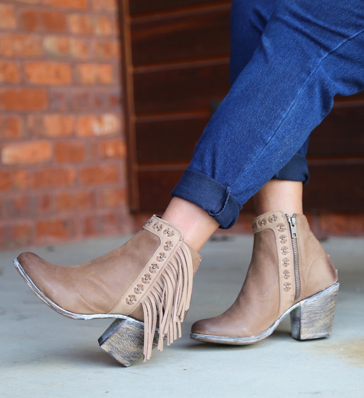 black little booties