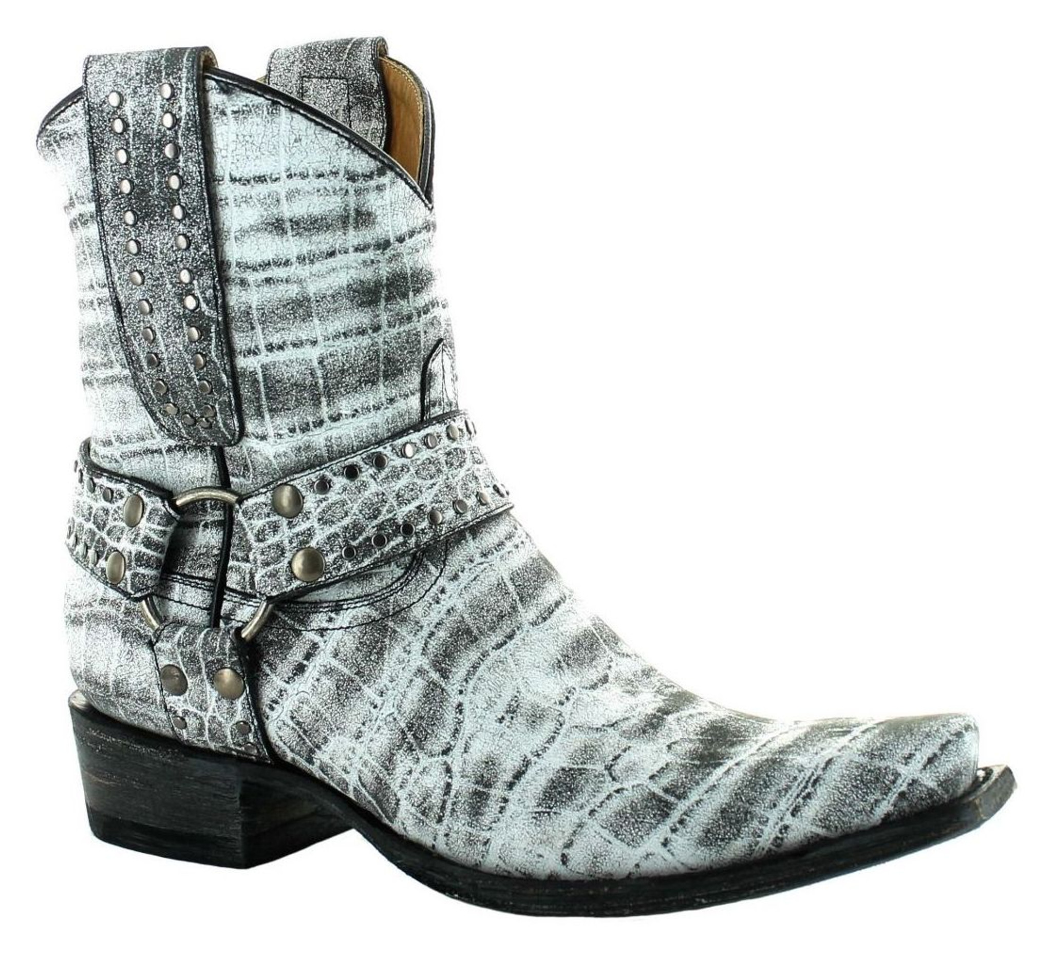 Grey biker boots uk clearance