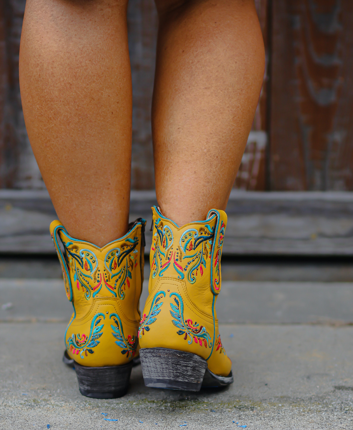Old Gringo Dulce Calavera Yellow BL3233-6