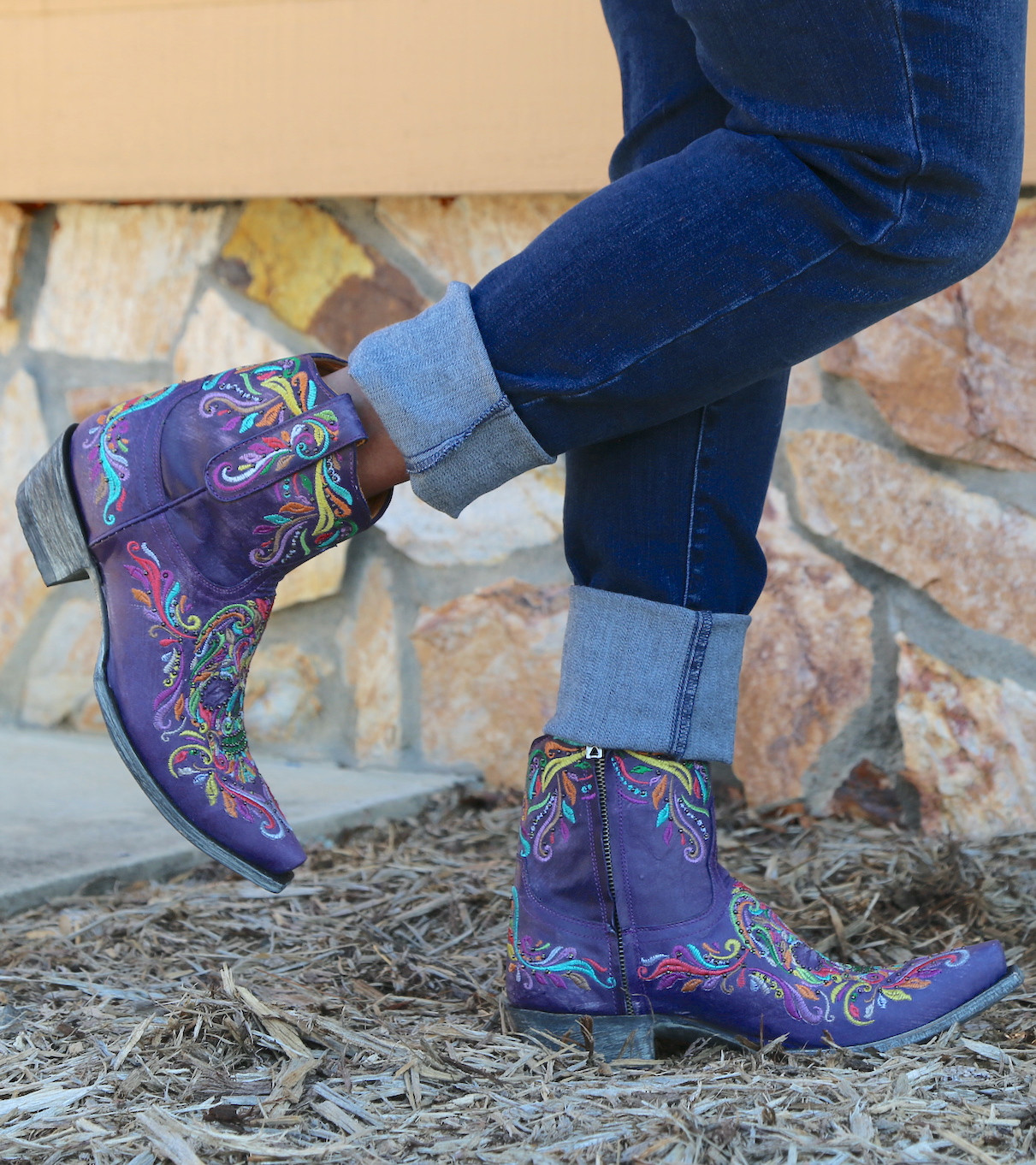 Old Gringo Dulce Calavera Violet BL3233-10