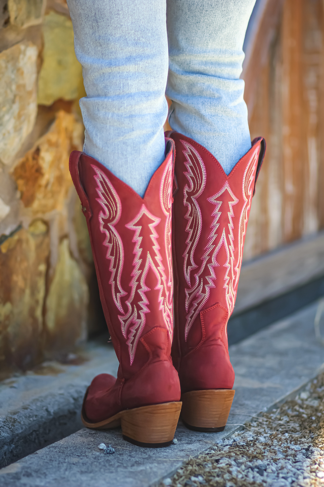 Liberty Black Vegas Fringe Boots Rojo LB71124