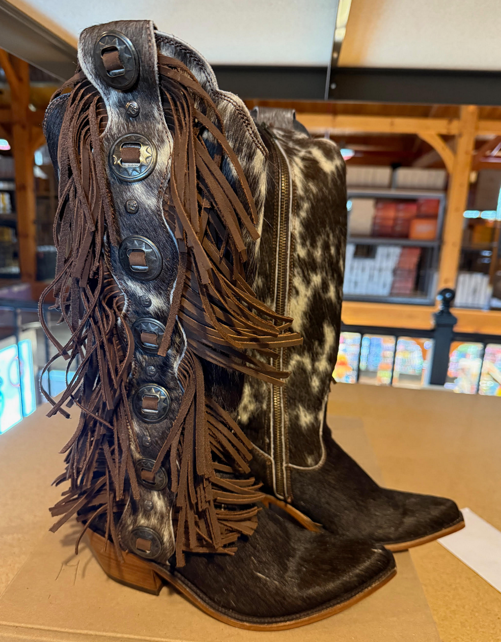 Liberty Black Ophelia Cowhide Blanco Cafe LB7129150