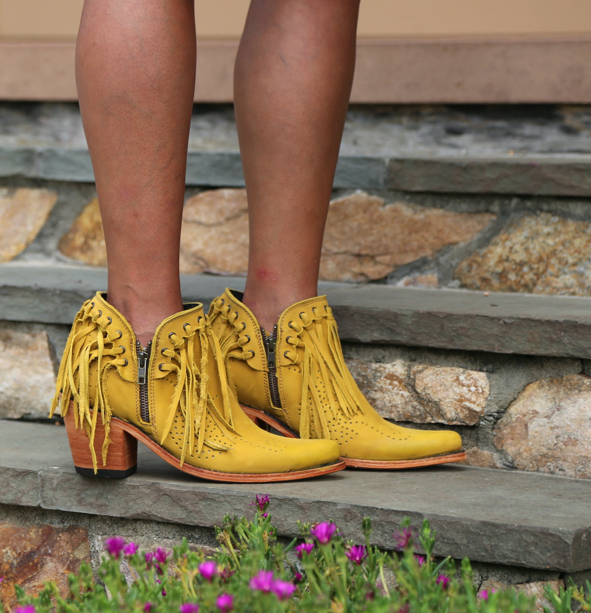 Liberty Black Mellow Yellow Fringe 