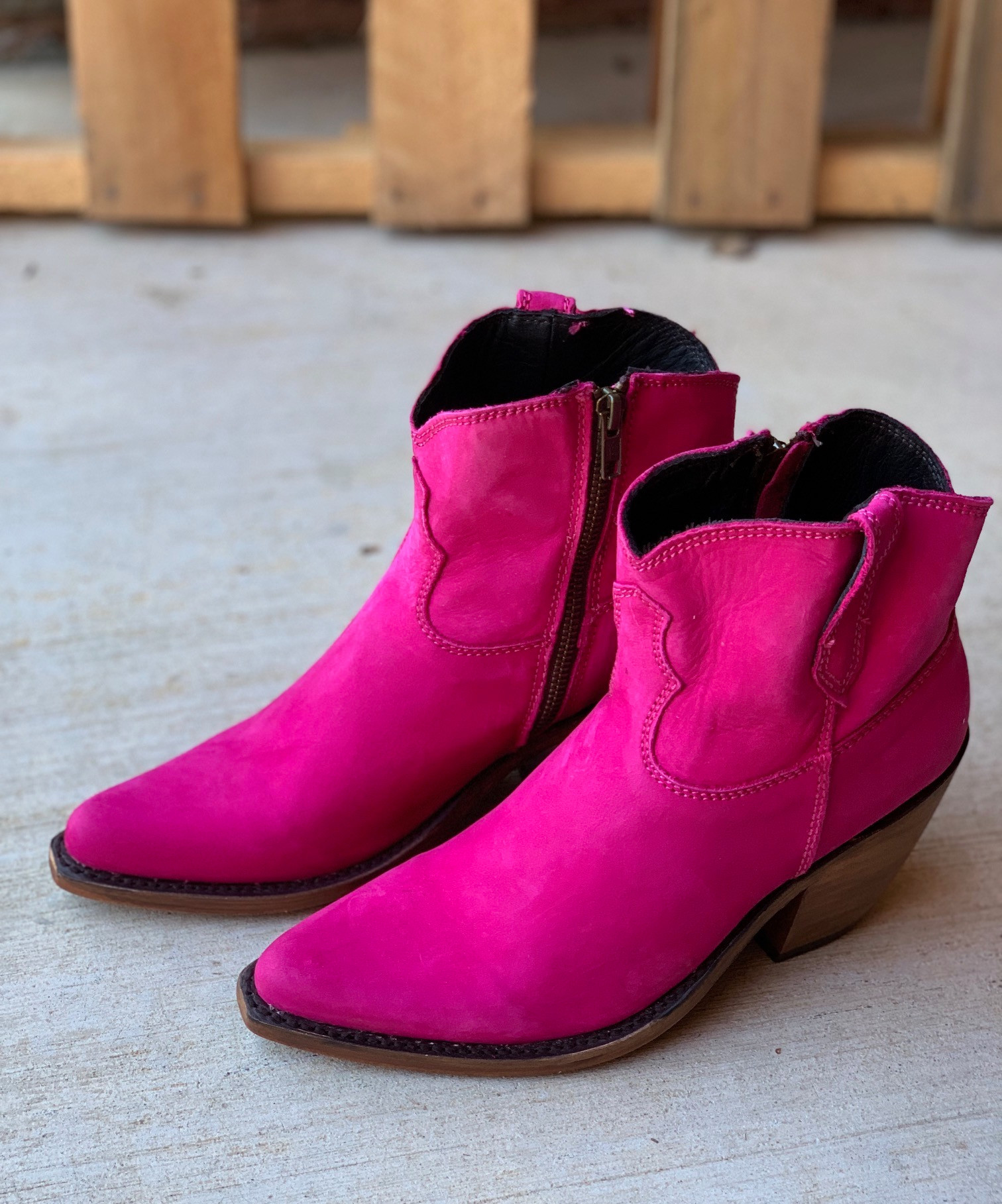Liberty Black Brandy Bootie Fuchsia LB713416