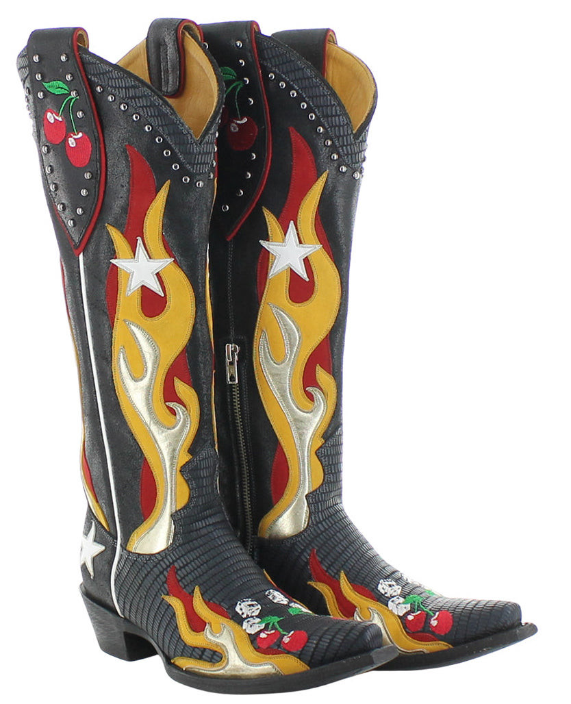 Old_Gringo_Flames_Black_Boots_