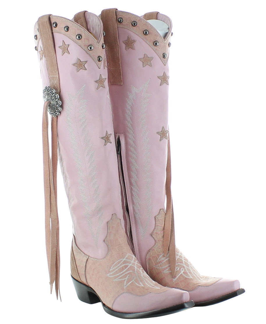 Old Gringo Mariana Tall Candy Pink L4047-2