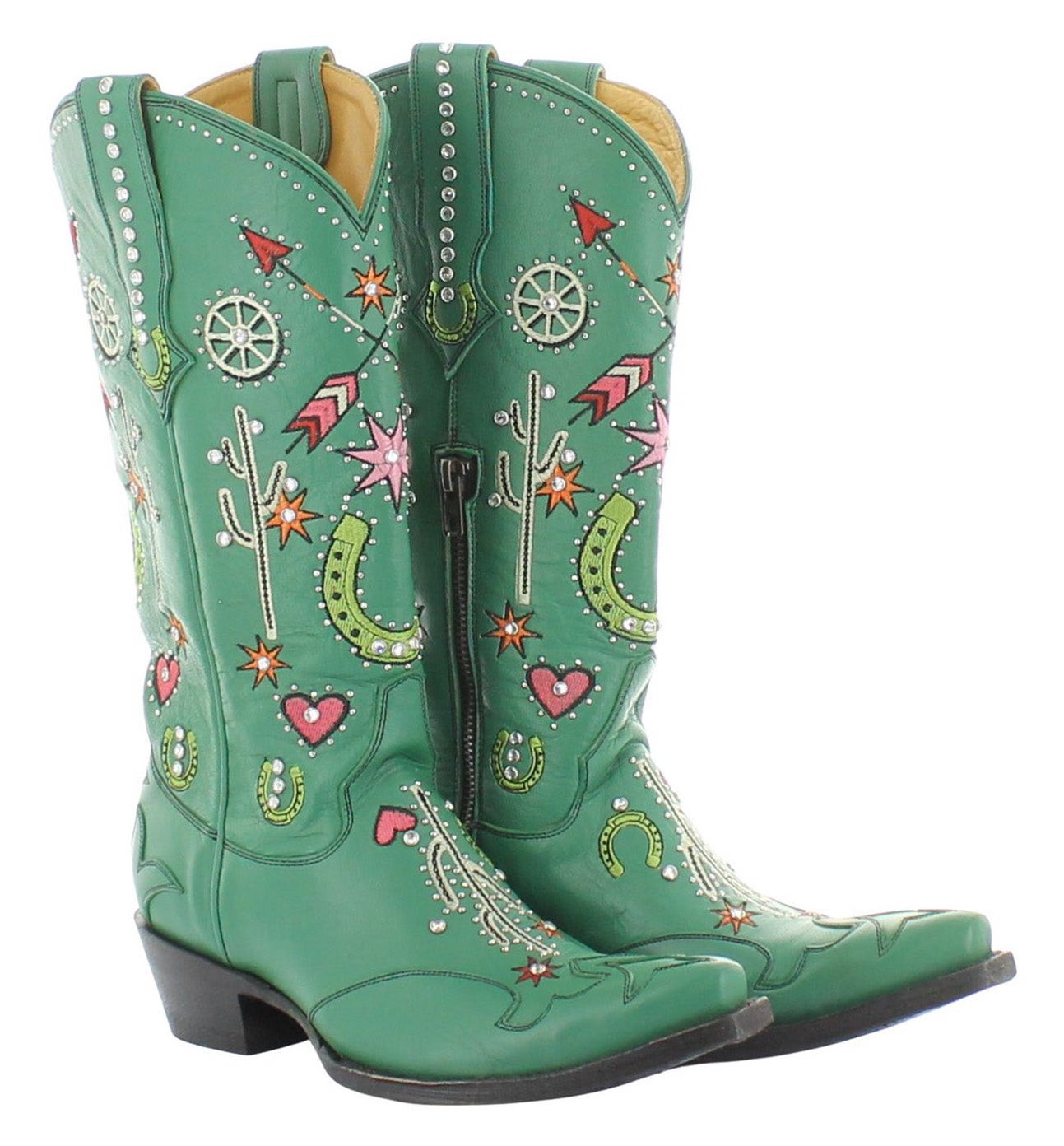Old Gringo Hey Porter Leprechaun Green L4126-1