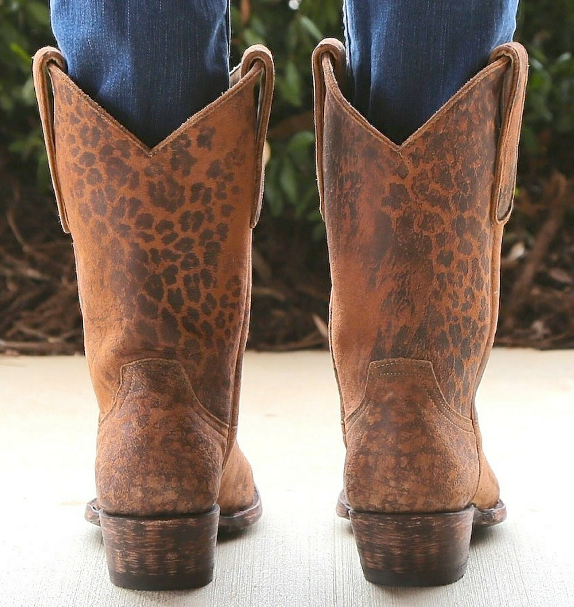 old gringo cheetah print boots