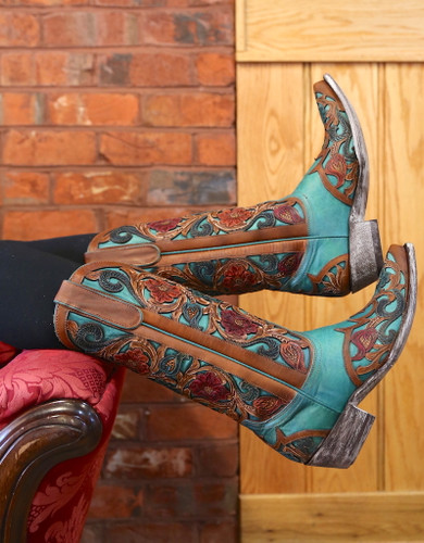 Old Gringo Abelina Turquoise Boots L2408-4 Photo