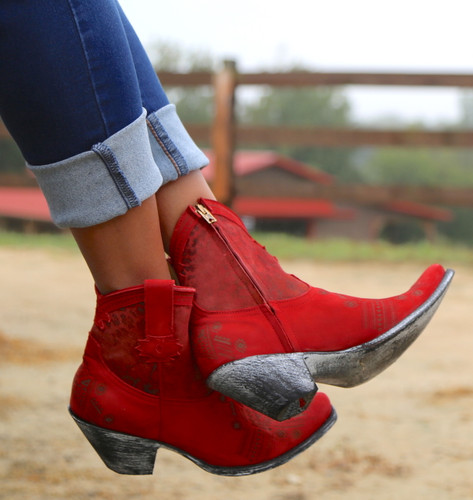 Yippee by Old Gringo Atenea Red Boots YL250-3 Photo