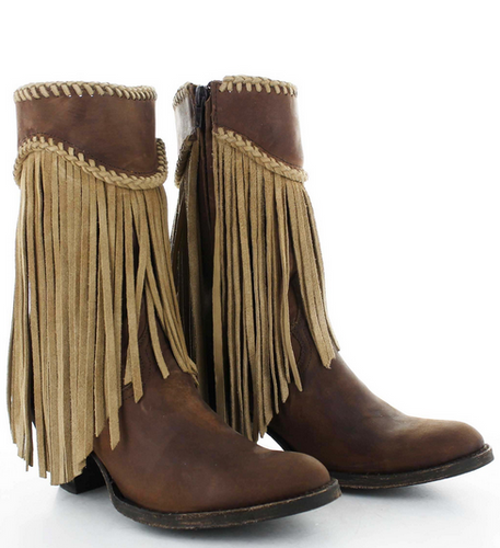 Old Gringo Kally Cafero 10" Boots L1127-8 Fringe