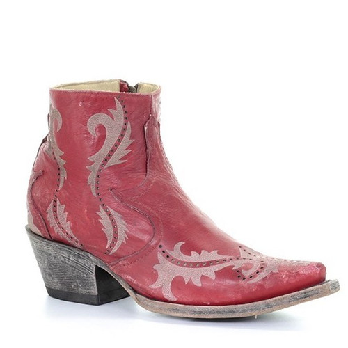 Corral Red Laser Ankle Boot G1379 Picture