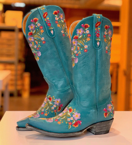 Old Gringo Abelina Turquoise L2408-4 Cowgirl Boots