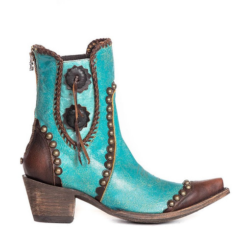 Double D by Old Gringo Stockyards Turquoise DDBL047-2 Image