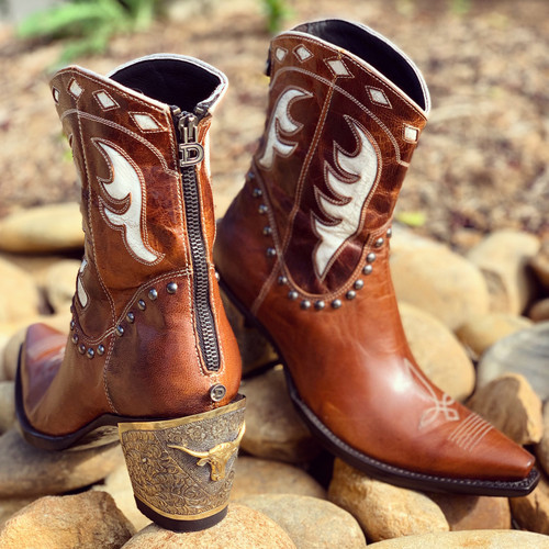 Double D by Old Gringo Cattleman Boots Nut DDBL053-1 Picture