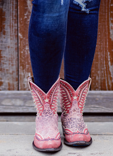 Old Gringo Dawn Pipin Pink Boots BL3294-3 Image