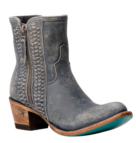 Lane Layten Bootie Distressed Midnight Blue Boots LB0448D Image